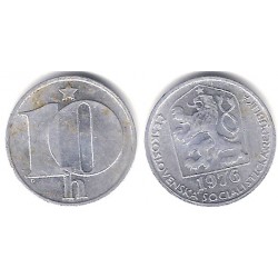 (80) Checoslovaquia. 1976. 10 Haleru (MBC-)