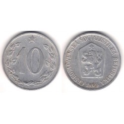 (49.1) Checoslovaquia. 1968. 10 Haleru (MBC)