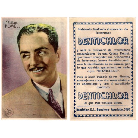 William Powell. Publicitario