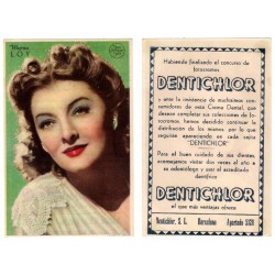 Myrna Loy. Publicitario