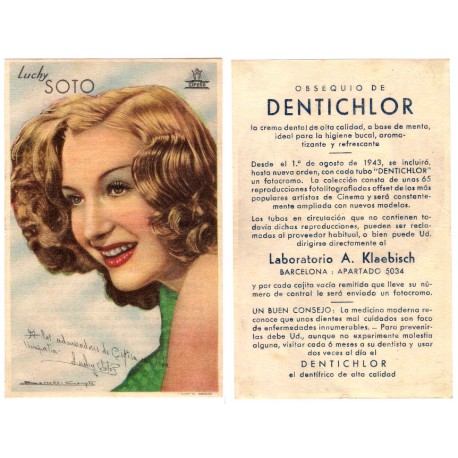 Luchy Soto. Publicitario