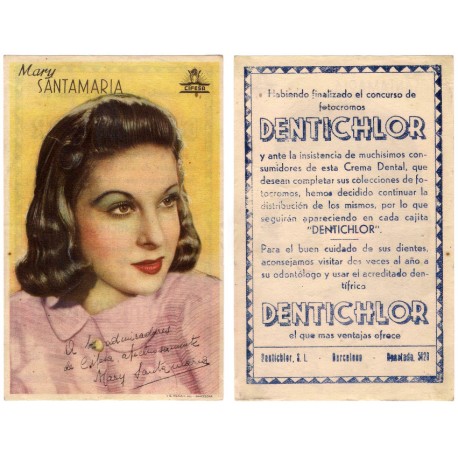 Mary Santamaria. Publicitario