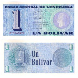 (68) Venezuela. 1989. 1 Bolivar (SC)