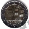 Luxemburgo. 2022. 2 Euro (SC) Bandera Luxemburgo