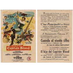 El Hijo del Capitán Blood. 1963. Cine Principal, Cine Bolet