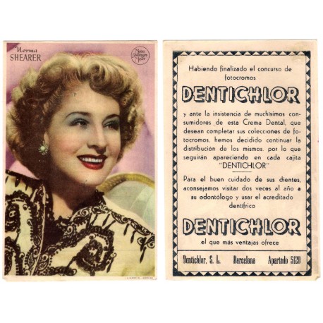 Norma Shearer. Publicitario