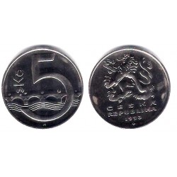 (8) República Checa. 1993. 5 Korun (SC)