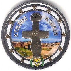 Chipre. 2022. 2 Euro (SC) Coloreada