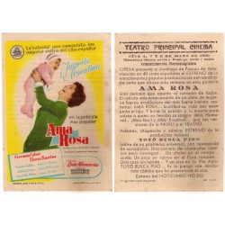 Ama Rosa. 1960. Teatro Principal Cinema