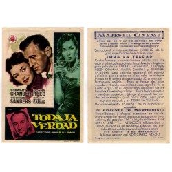 Toda la Verdad. 1960. Majestic Cinema