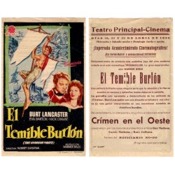 El Temible Burlón. 1956. Teatro Principal Cinema