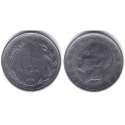 (889) Turquía. 1976. 1 Lira (MBC)