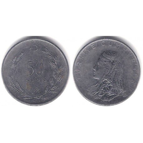 (899) Turquía. 1976. 50 Kurus (MBC)