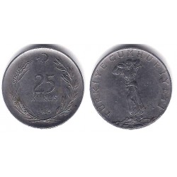 (892.2) Turquía. 1969. 25 Kurus (MBC)