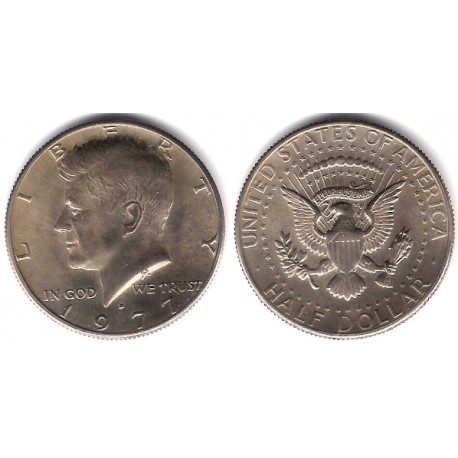 (A202b) Estados Unidos de América. 1977(D). Half Dollar (EBC)