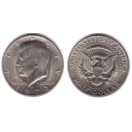 (202b) Estados Unidos de América. 1972(D). Half Dollar (MBC+)
