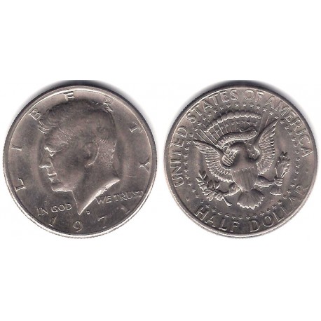 (202b) Estados Unidos de América. 1971(D). Half Dollar (MBC)