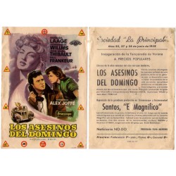 Los Asesinos del Domingo. 1959. Sociedad La Principal