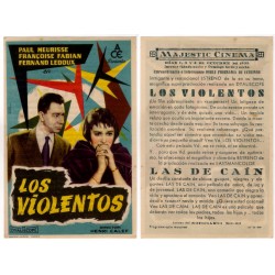 Los Violentos. 1959. Majestic Cinema