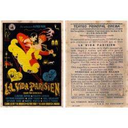 La Vida Parisien. 1960. Teatro Principal Cinema