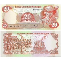 (135) Nicaragua. 1979. 20 Córdobas (SC)