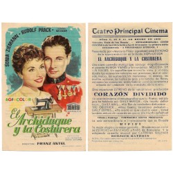 El Archiduque y la Costurera. 1959. Teatro Principal Cinema