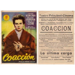Coacción. 1953. Teatro Principal Cinema