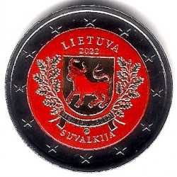 Lituania. 2022. 2 Euro (SC) Coloreada
