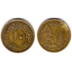 (449) Egipto. 1976. 10 Milliemes (BC+)