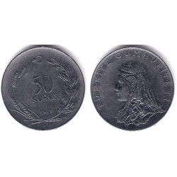 (899) Turquía. 1971. 50 Kurus (EBC)