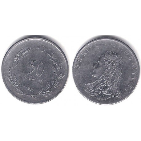 (899) Turquía. 1976. 50 Kurus (MBC)