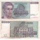 (124) Yugoslavia. 1993. 100.000.000 Dinara (MBC)
