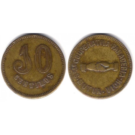 Sociedad Cooperativa. Panaderia. Vich. Mutua. 10 Céntimos (MBC)