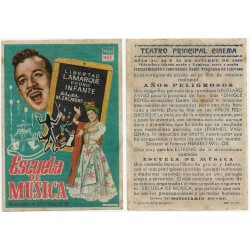 Escuela de Música. 1959. Teatro Principal Cinema