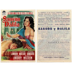 Sansón y Dalila. 1954. Majestic Cinema, Teatro Principal Cinema