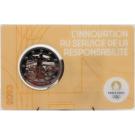 Francia. 2023. 2 Euro (SC) Innovation
