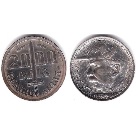(535) Brasil. 1935. 2000 Reis (MBC+) (Plata)