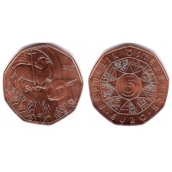 Austria. 2017. 5 Euro (SC)
