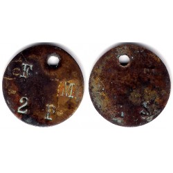 F.M. Ficha. 2 Pesetas (BC+)