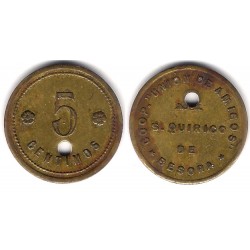 Cooperativa Unión de Amigos. San Quirico de Besora. 5 Céntimos (MBC)