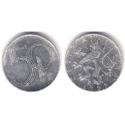 (3.1) República Checa. 1995. 50 Haleru (EBC)