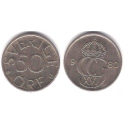 (855) Suecia. 1980. 50 Ore (MBC)