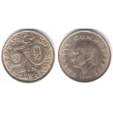 (1056) Turquía. 1996. 50 Bin Lira (MBC+)