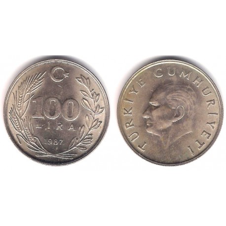 (967) Turquía. 1987. 100 Lira (SC)