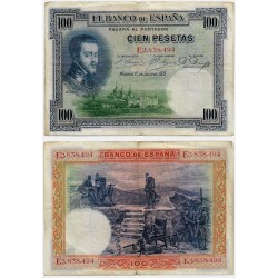 España. 1925. 100 Pesetas (MBC) Serie E