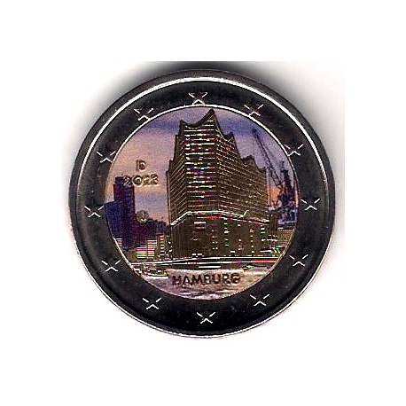 Alemania. 2023. 2 Euro (SC) Coloreada