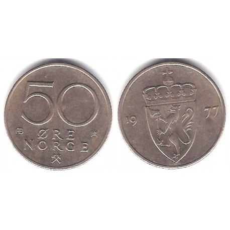 (418) Noruega. 1977. 50 Ore (MBC)