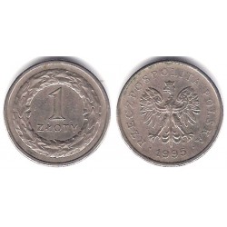(Y282) Polonia. 1995. 1 Zloty (MBC)