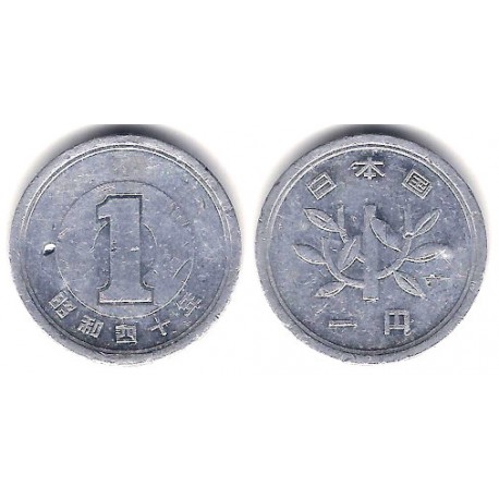 (Y74) Japón. 1965(40). 1 Yen (BC)