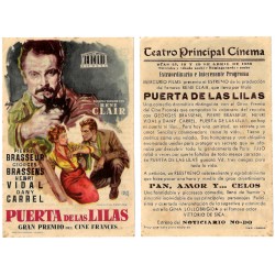 Puerta de las Sillas. 1959. Teatro Principal Cinema